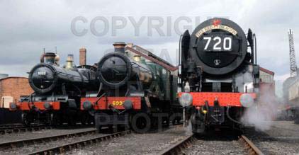 Purchase posters of 5322 2-6-0 Tender Locomotive,  6998 BURTON AGNES HALL &amp;  70000 BRITANNIA