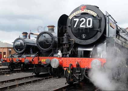 Purchase photo of 70000 BRITANNIA at Didcot