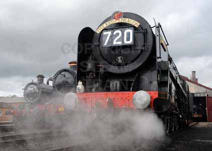 Purchase photo of 70000 BRITANNIA at Didcot