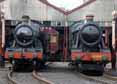 Photograph of 2-6-0 Tender Locomotive - 5322 2-6-0 Tender Locomotive &  6998 BURTON AGNES HALL at Didcot on 08/08/12