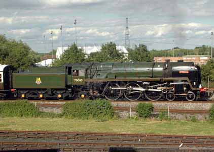 Purchase photo of 70000 BRITANNIA at Didcot