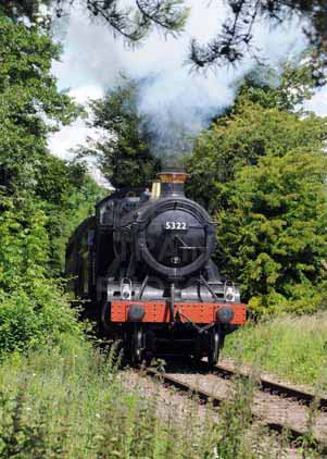 Purchase photo of 5322 2-6-0 Tender Locomotive at Didcot