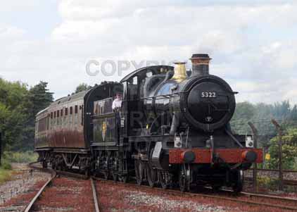 Purchase photo of 5322 2-6-0 Tender Locomotive at Didcot