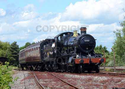 Purchase photo of 5322 2-6-0 Tender Locomotive at Didcot