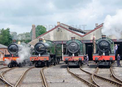 Purchase photo of Time To Depart at Didcot