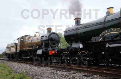 Purchase posters of 5322 2-6-0 Tender Locomotive &amp;  3717 CITY OF TRURO