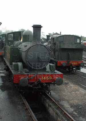 Purchase photo of 1450 0-4-2T at Didcot