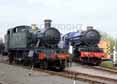 Photograph of 2-6-2T - 6106 2-6-2T &  6023 KING EDWARD II at Didcot on 09/04/14