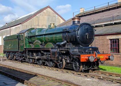 Purchase photo of 5051 DRYSLLWYN CASTLE at Didcot