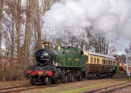 Purchase photo of 5199 2-6-2T at Didcot