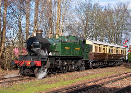 Purchase photo of 5199 2-6-2T at Didcot