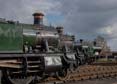Photograph of Steam Images - Tank Line Up at Didcot on 11/02/24