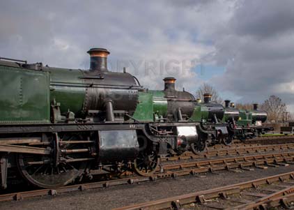 Purchase photo of Tank Line Up at Didcot