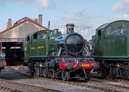 Purchase photo of 6106 2-6-2T at Didcot
