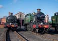 Photograph of 2-6-2T - 4144 2-6-2T &  5199 2-6-2T at Didcot on 11/02/24