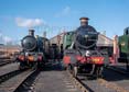 Photograph of 2-6-2T - 4144 2-6-2T &  5199 2-6-2T at Didcot on 11/02/24