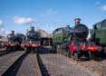Photograph of 2-6-2T - 4144 2-6-2T,  5199 2-6-2T &  6106 2-6-2T at Didcot on 11/02/24