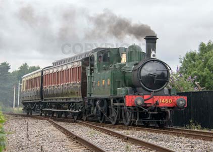 Purchase photo of 1450 0-4-2T at Didcot