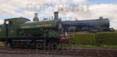 Poster ofKING EDWARD II - 813 0-6-0 &  6023 KING EDWARD II at Didcot on 15/04/17
