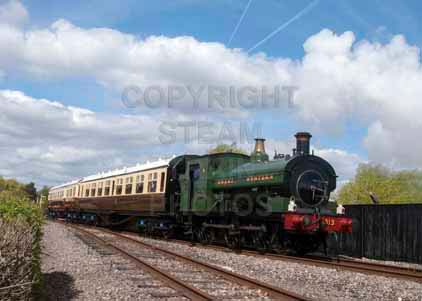 Purchase photo of 813 0-6-0 at Didcot