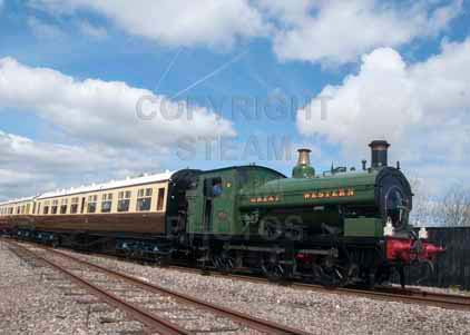 Purchase photo of 813 0-6-0 at Didcot