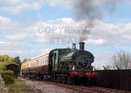 Purchase photo of 813 0-6-0 at Didcot
