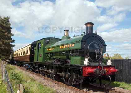 Purchase photo of 813 0-6-0 at Didcot