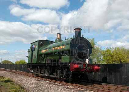 Purchase photo of 813 0-6-0 at Didcot