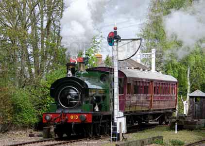 Purchase photo of 813 0-6-0 at Didcot