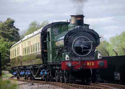 Purchase photo of 813 0-6-0 at Didcot