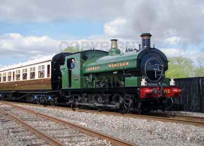 Purchase photo of 813 0-6-0 at Didcot