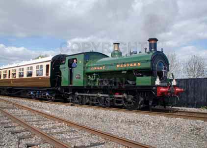 Purchase photo of 813 0-6-0 at Didcot
