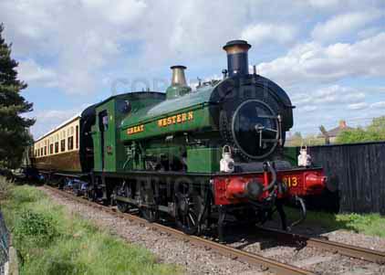 Purchase photo of 813 0-6-0 at Didcot