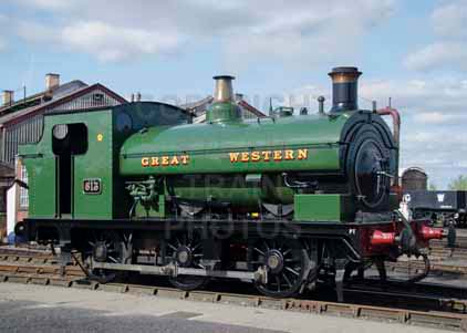 Purchase photo of 813 0-6-0 at Didcot