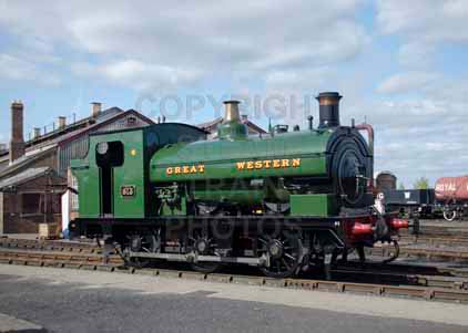 Purchase photo of 813 0-6-0 at Didcot