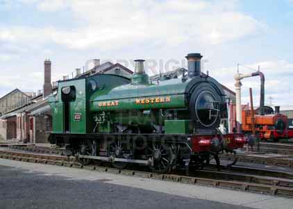 Purchase photo of 813 0-6-0 at Didcot