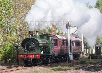 Purchase photo of 813 0-6-0 at Didcot