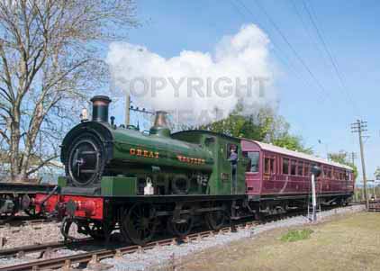 Purchase photo of 813 0-6-0 at Didcot