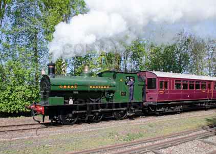 Purchase photo of 813 0-6-0 at Didcot