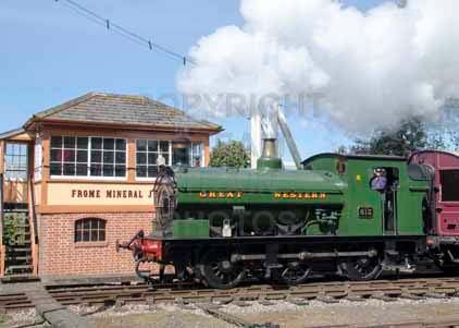 Purchase photo of 813 0-6-0 at Didcot