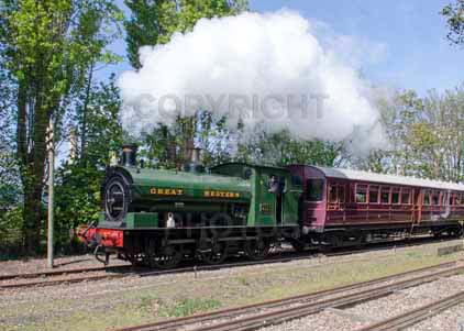 Purchase photo of 813 0-6-0 at Didcot