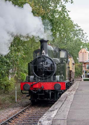 Purchase photo of 1450 0-4-2T at Didcot