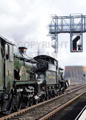 Purchase photo of 5043 EARL OF MOUNT EDGCUMBE &  4965 ROOD ASHTON HALL at Didcot