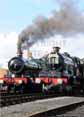 Photograph of ROOD ASHTON HALL - 4965 ROOD ASHTON HALL &  5043 EARL OF MOUNT EDGCUMBE at Didcot on 20/02/10