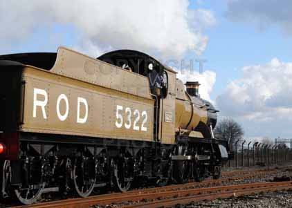 Purchase photo of 5322 2-6-0 Tender Locomotive at Didcot