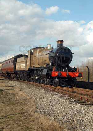 Purchase photo of 5322 2-6-0 Tender Locomotive at Didcot