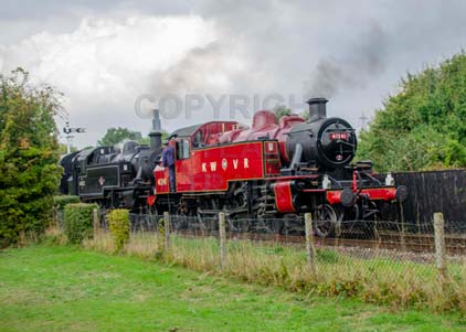 Purchase photo of 41241 2MT &  41312 2MT at Didcot