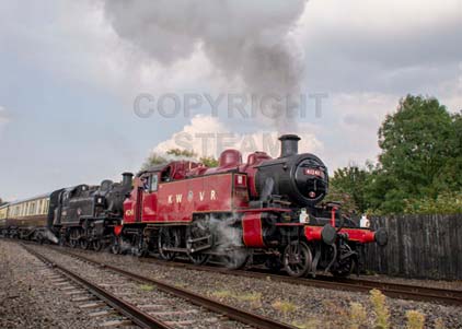 Purchase photo of 41241 2MT &  41312 2MT at Didcot