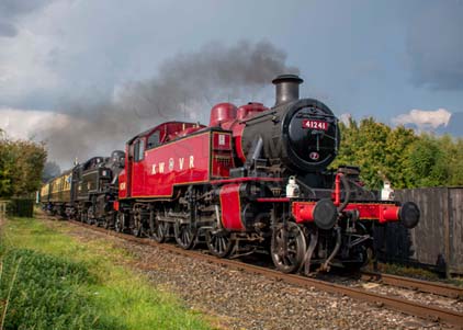 Purchase photo of 41241 2MT &  41312 2MT at Didcot