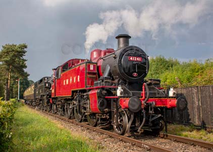 Purchase photo of 41241 2MT &  41312 2MT at Didcot